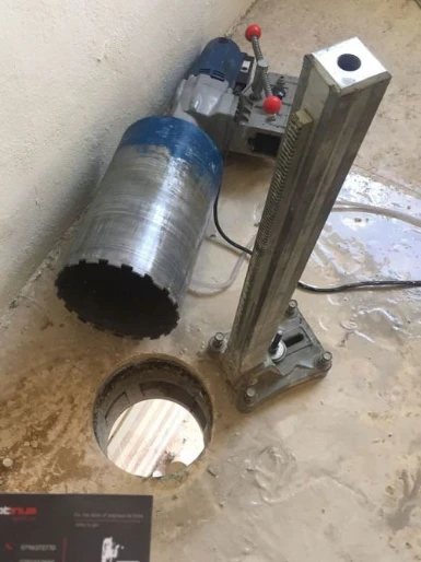 تخريم بدون اهتزاز